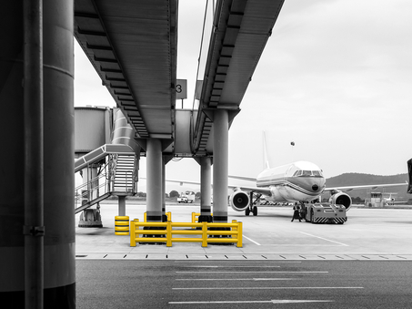 Boplan FLEX IMPACT® TB Super Triple in an airport environment