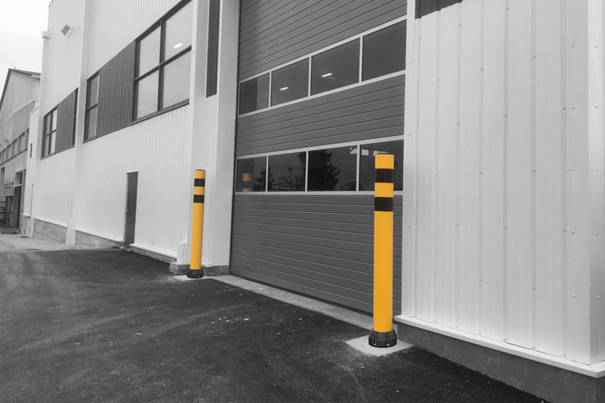 Boplan FLEX IMPACT® BO170B in a live setting - Bollard