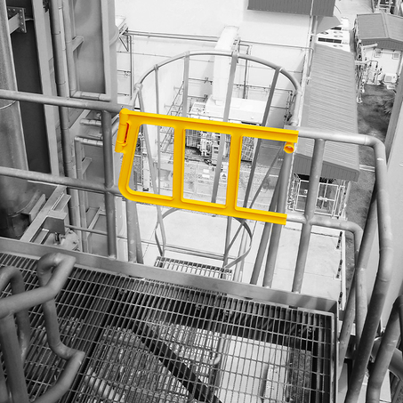 Boplan DOUBLE AXES GATE as a safety solution for the petrochemical and chemical industry