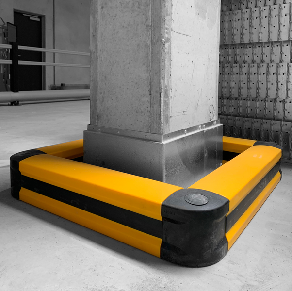Picture of Boplan FLEX IMPACT® FLIP kick rail to protect walls against impacts