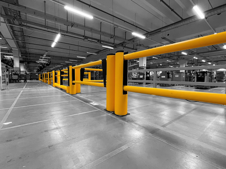 Boplan FLEX IMPACT® Dock Gate dans un environnement industriel