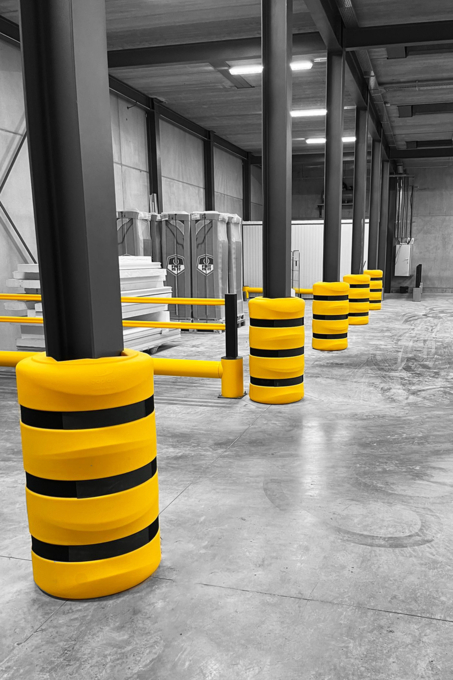 Boplan FLEX IMPACT® KP PROTECTOR as a safety solution for company infrastructure